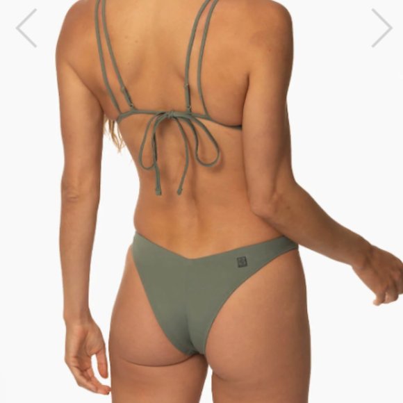 Jolyn Clothing Other - HOSSEGOR BIKINI BOTTOM - EUCALYPTUS